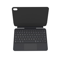 Étui clavier OEM pour iPad 10e génération 10,9 pouces et iPad 11e génération A16 11 pouces avec pavé tactile intégré, rétroéclairé, support magnétique et fonction folio