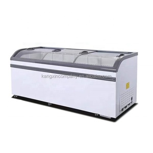 Nouveau type de <span class=keywords><strong>congélateur</strong></span> îlot, équipement de réfrigération, <span class=keywords><strong>congélateur</strong></span> îlot pour supermarché, congélateurs à vitrine en verre - Product Image 5