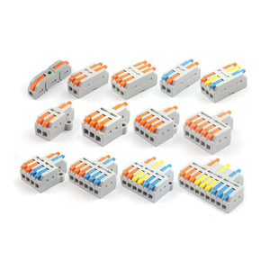 ขั้วต่อสายไฟแบบเสียบเร็วอเนกประสงค์ สำหรับการเชื่อมต่อสายไฟฟ้า วัสดุหน้าสัมผัสทองแดง - Product Image 3