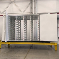 Conteneur de stockage d'énergie modulaire industriel à refroidissement liquide pour batterie au lithium LiFePO4, en acier laminé à froid, taille personnalisable