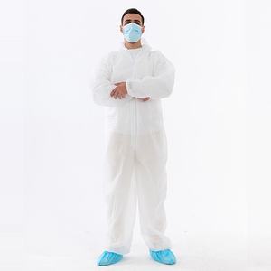 เสื้อผ้านิรภัยแบบมีฮู้<span class=keywords><strong>ด</strong></span>แบบใช้แล้วทิ้งเสื้อผ้าแบบไม่ทอระบายอากาศได้ผ้าเมมเบรนกันน้ำป้องกันเสื้อผ้าไม่ทอ <span class=keywords><strong>SF</strong></span> - Product Image 1