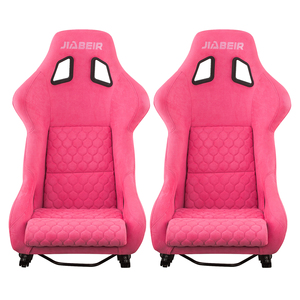 JIABEIR serie 1097 rosa secchio fibra di carbonio fibra di carbonio simulatore simulatore Play Station auto da corsa sedili - Product Image 2