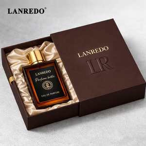 Flacon de parfum carré mat OEM pour homme 30ml/50ml/100ml avec col serti, emballage en verre, pompe pulvérisatrice dorée, gravure haute qualité - Product Image 4