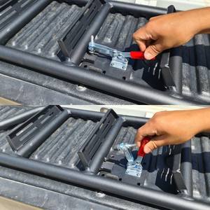 <span class=keywords><strong>บันได</strong></span>ท้ายรถบรรทุกสีดำแบบหนาพิเศษ พร้อมบาร์กันลื่น สำหรับรถ<span class=keywords><strong>กระบะ</strong></span>อเนกประสงค์ 4x4 รุ่น Amarok - Product Image 2