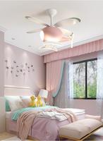 Nouveau modèle chambre d'enfant hélicoptère avion volant dessin animé avec télécommande Led ventilateur de plafond lumière lampe