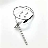 Sensor de temperatura RTD de repuesto, compatible con Pit Boss Pellet Grill PB1000XL-025-R00 V2