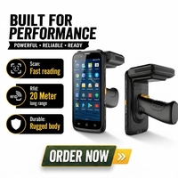 PDA Android 16 Snapdragon IP65, lecteur de codes-barres portable, compatible 4G-LTE, Wi-Fi, NFC, 6 Go de RAM, 128 Go de ROM, étanche IP65