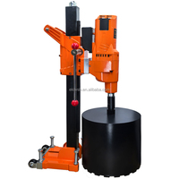 Taladro profesional de núcleo de diamante con soporte de capacidad de perforación de 455mm, máquina perforadora de núcleo de diamante
