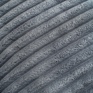 Fauteuil pouf surdimensionné de luxe moderne avec pieds en bois, tissu en velours côtelé écologique – Chaise d'appoint confortable pour salon et chambre à coucher - Product Image 3