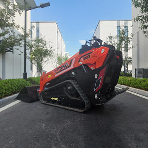 Mini-chargeuse compacte hydraulique V1000 multifonctionnelle pour travaux agricoles et de construction, adaptée à divers contextes - Product Image 4