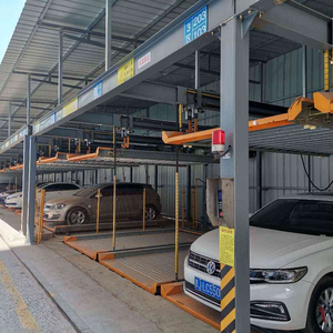 Elevador de Estacionamiento de Dos Pisos Accionado Hidráulicamente, Apilador Automático de Vehículos de Acero para Estacionamiento - Product Image 4