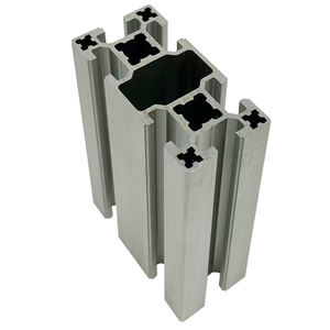 Profil ekstrusi <span class=keywords><strong>aluminium</strong></span> perakitan Slot 4040 4080 T, untuk sistem kerja & rangka <span class=keywords><strong>aluminium</strong></span> industri - Product Image 5