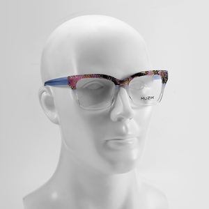 P6250 Trung Quốc tùy chỉnh 2025 thời trang phụ nữ đầy màu sắc Acetate kính quang học Eyewear khung - Product Image 4