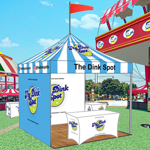 Công nghiệp thương mại gazebo tùy chỉnh Tán 10x10 có thể gập lại lều với sidewall cho thị trường Châu Âu triển lãm thương mại lều - Product Image 2