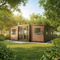 Maisons conteneurs extensibles étanches de 20, 30 et 40 pieds, Villas préfabriquées, Kiosques, Salons, Bureaux, Entrées de bâtiments