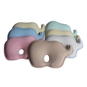 中国供应商大象新生儿婴儿枕头记忆泡沫动物设计婴儿头枕亲肤透气面料 - Product Image 3