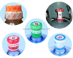 Miglior prezzo bevande lattine di vetro pellicole disponibili nuovo usato 5 galloni bottiglia di acqua di plastica sigillante macchina semi-automatica sigillante - Product Image 4