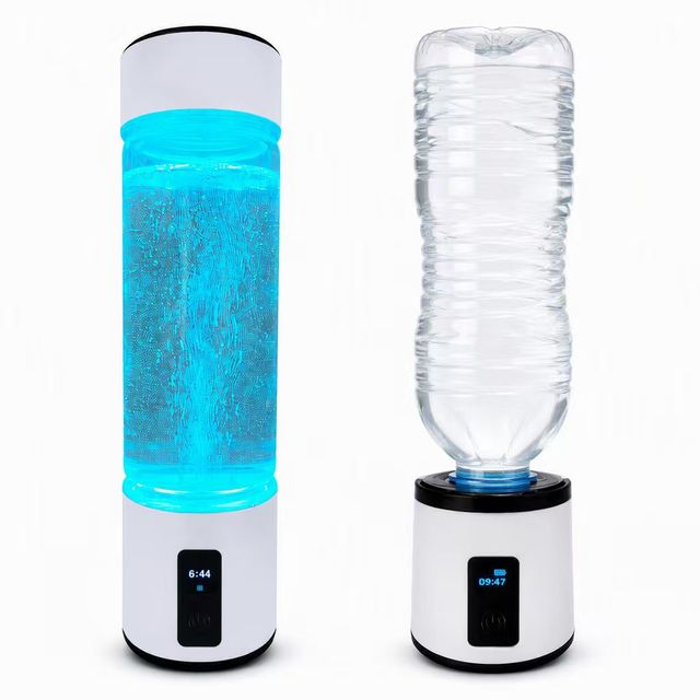 SPE PEM Technology Electrolytic Cell Portable Drinking Hydrogen Rice Water Bottle Hydrogen Water Generator