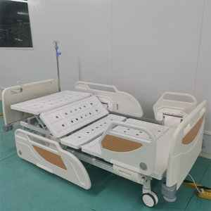 3-функциональная Электрическая Медицинская Кровать для домашнего ухода многофункциональная ручная Больничная койка для продажи - Product Image 5