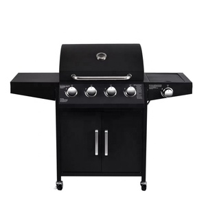 <span class=keywords><strong>Barbecue</strong></span> à <span class=keywords><strong>gaz</strong></span> premium <span class=keywords><strong>4</strong></span> brûleurs en acier inoxydable chromé pour la cuisine en plein air et le <span class=keywords><strong>camping</strong></span> - Product Image 4