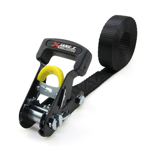 1 "25mm Logo personalizzato Ergo manico rivestito in gomma cricchetto legare verso il basso le cinghie di fissaggio cintura - Product Image 1