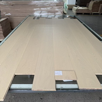 Commercial Engineered Timber Flooring 15mm Multilayer Smooth Natural European White Oak Solid Hardwood Wood Flooring