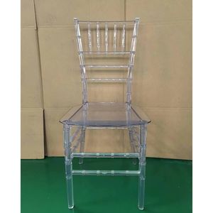 2025 Fabrika Toptan Lüks Akrilik Sandalye Şeffaf Kristal Reçine Şeffaf Chiavari Sandalye - Product Image 2