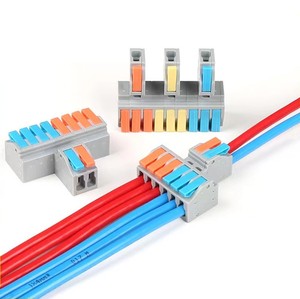 最新の多機能プッシュインワイヤコネクタLT-422 in 6 out 3 in 9 outプッシュイン端子台クイックワイヤコネクタ - Product Image 1