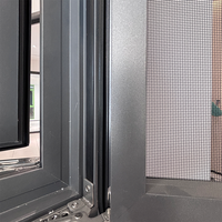 Ventanas de Aluminio a Medida con Rotura de Puente Térmico, Doble Acristalamiento, Certificación Energy Star, Diseño Gráfico para Cocina y Baño