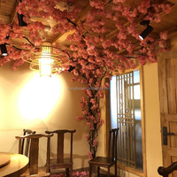 Ornement de plante de qualité de décoration de plafond de Simulation de fleur artificielle de haute qualité pour le mariage de restaurant d'hôtel