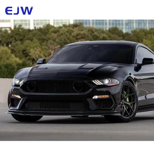 Pare-chocs avant <span class=keywords><strong>Mach</strong></span>-<span class=keywords><strong>1</strong></span> en plastique pour <span class=keywords><strong>Ford</strong></span> <span class=keywords><strong>Mustang</strong></span> 2018-2022, mise à niveau directe d'usine, avec un look musclé complet, état neuf - Product Image 5