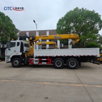 Camion-grue HOWO 6X4 de 400 CV, 20T, pneus 12.00R20, conduite à droite, pour projets de levage en ingénierie en Namibie - Approvisionnement direct usine