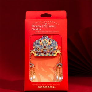 Adesivo per Frigorifero in Lega Stile Corona <span class=keywords><strong>di</strong></span> Fenice, Segnalibro, Ciondolo, Sacchetto Profumato, <span class=keywords><strong>Artigianato</strong></span> Creativo Yushou, Confezione Regalo Made in China - Product Image 2