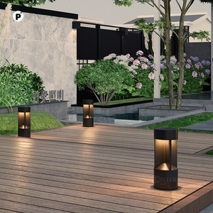 Luces Solares para Jardín, IP65 Impermeables, Lámpara de Jardín para Caminos, Estilo Europeo, Iluminación de Paisaje - Product Image 2