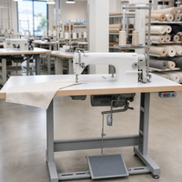 Meilleure machine à coudre industrielle électronique manuelle à point plat haute vitesse pour vêtements