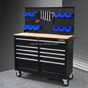 Tủ dụng cụ di động 46 inch 9 ngăn kéo, dùng cho gara, tiệm cắt tóc, có nhiều màu sắc - Product Image 1