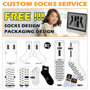 Meias Personalizadas com Seu Próprio Logo, Meias Casuais de Algodão Macio, Design Personalizado Confortável para Homens - Product Image 3