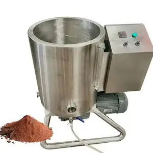 Petit moulin à chocolat automatique en acier inoxydable de 50 L/équipement de broyage de chocolat