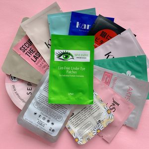 アイパッチの下にあるOEMパッケージまつげエクステンション用無アイジェルパッド超白ソフト厚いハイドロゲルアイパッチ - Product Image 5