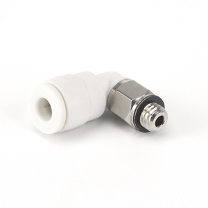 Vannes de régulation de vitesse pneumatiques à connexion rapide KQ2LS, connecteurs filetés pour composants pneumatiques efficaces - Product Image 2