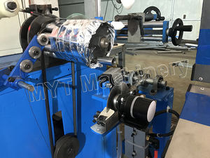 MYT HVAC-máquina de fabricación de tubos flexibles de aluminio puro, 300 para conector de chimenea, fabricación de tubos de ventilación - Product Image 3