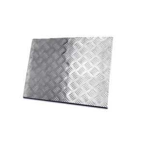 Embossed Aluminium Diamond Sheet 1060 3003 5052 5754 Tread Aluminum Checker Plate Alloy Material Cut Welding Services Included