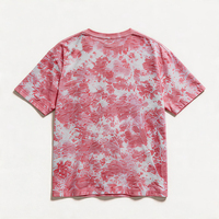 Camiseta Tie Dye de Diseño HuaYi con Certificación GOTS y GRS, 100% Algodón, Camiseta Informal Holgada, Ropa de Playa para Mujer, Tops Transpirables de Verano para Mujer