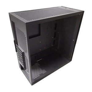 OEM Custom Steel Laser Cutting Bending Processing Sheet Metal Fabrication Cabinet Enclosure For ATX Computer Case