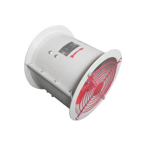 Ventilador de Extracción de Flujo Axial Weicheng FBT35-11-4.5A, Fibra de Vidrio Anticorrosión y a Prueba de Explosiones, Tubería, Voltaje 380V - Product Image 3