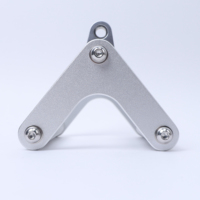 Nouvelles poignées d'exercice en alliage d'aluminium pour équipement de gym, accessoires pour biceps et triceps