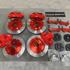 Di alta qualità FEIDUN Auto OEM pinze freno a 5440 4 pistoni 330/345mm * 28 per freno a disco per Volkswagen <span class=keywords><strong>Polo</strong></span> Golf 4 Golf 6 Lavida - Product Image 5