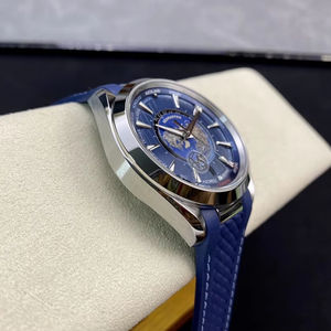 5A calidad 43mm esfera azul buceo mecánico 24 horas VS fábrica 8938 movimiento caja de acero 22mm banda 150m reloj GMT - Product Image 3