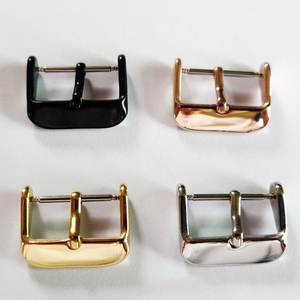 หัวเข็มขัดหมุดโลหะสแตนเลสสำหรับแอปเปิ้ลวอทช์สายรัดข้อมืออลูมิเนียมสายเชื่อม22 20 18 16 14 12มม. - Product Image 3