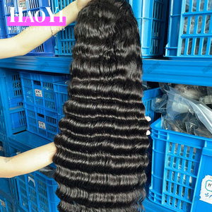 วิกผมลูกไม้ HD <span class=keywords><strong>แบบ</strong></span>ลอนลึก 30 นิ้ว 13x6 ทำจากผมมนุษย์แท้, วิกผมมนุษย์บราซิลความหนาแน่น 250, วิกผมลูกไม้ HD <span class=keywords><strong>แบบ</strong></span>ถอนขนมาแล้ว - Product Image 5